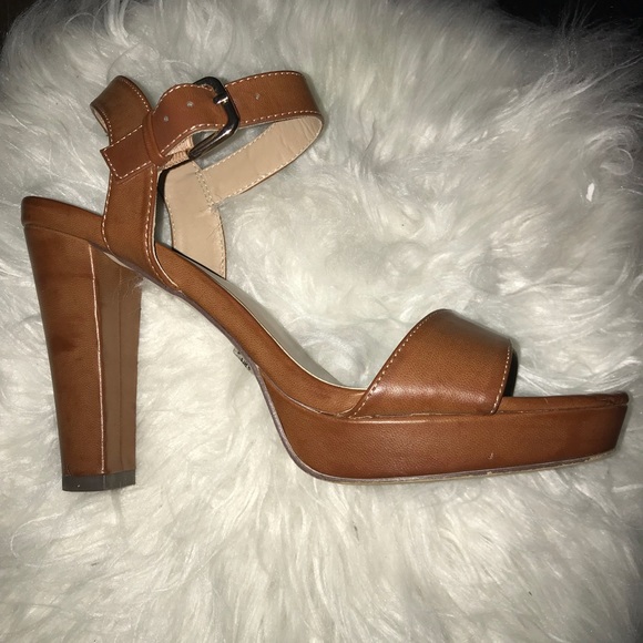 Brown NY&C Chunky Heels - Picture 4 of 5